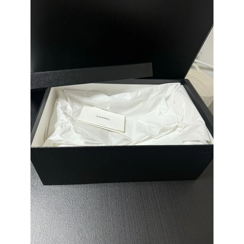 Chanel Authentic Empty Black Shoes Box  And 2 Bag Gift Box 12